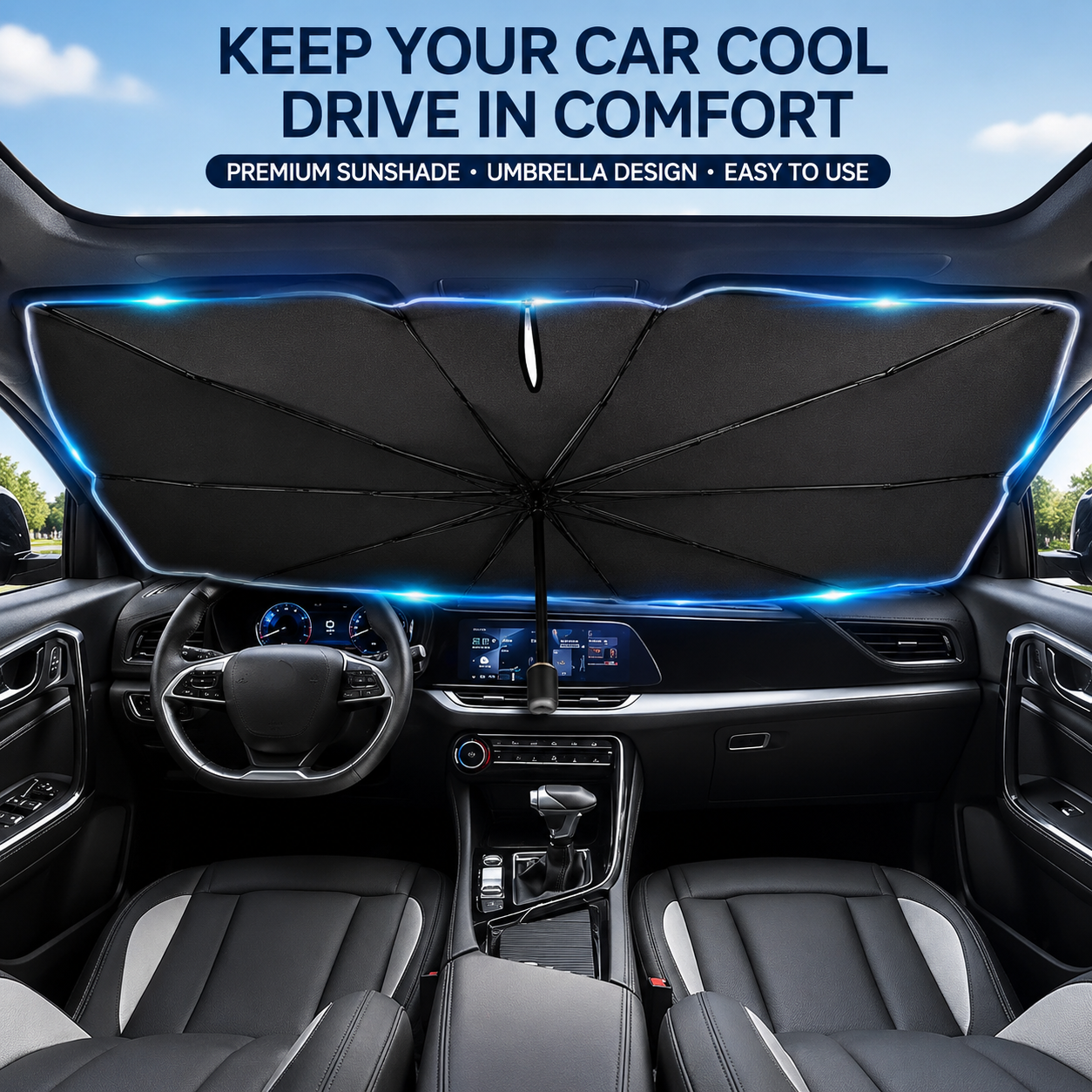 SunShade Foldable Heat Protector™